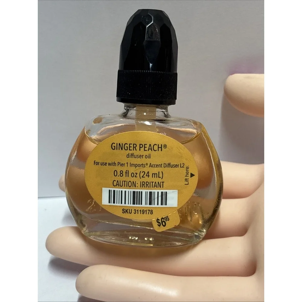 Pier‎ 1 Imports Georgia Peach Diffuser Oil For Accent Diffuser L2 Mini 0.8 oz